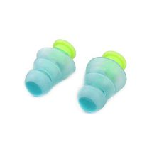 Fishoo 1 Pair Noise Cancelling Earplugs Silicone Hearing Protection Earplug for Learning Sleeping Working