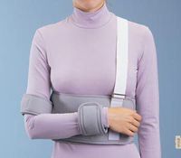 PROCARE Deluxe Shoulder Immobilizer, Detachable Humeral Stap, Up to 52" Waist, Universal Size, EA
