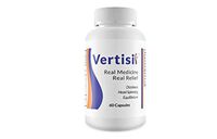 Relieve Vertigo Symptoms Including Dizziness, Nausea,Motion Sickness, Spinning & Swaying Sensations with Vertisil 60 Caps All Natural.100% Lifetime Money Back Guarantee by Scientific Health