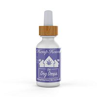 Hemp Oil Drops for Dogs | 500mg Natural Hemp Extract | Organic MCT Oil Tincture for Stress, Anxiety, and Pain Relief
