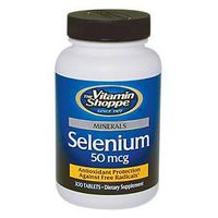 The Vitamin Shoppe Selenium (50 MCG Tablets)