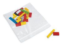 10" x 13" Clear Reclosable Poly Bag (2 mil) (1000 Bags) - AB-270-38