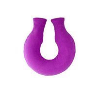 U-Shaped Hot Water Bottle with Suede Cover 1.3 Liter Winter Warm Item #5
