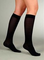 Juzo 5800AD10 I 5800AD Cotton Unisex Knee Highs 15-20mmHg - Size- I - Extra Small44; Color- Black 10