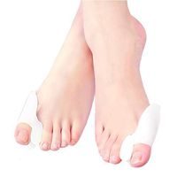 Hallux valgus Toe Spreader - for The Treatment of hallux valgus Relieve Pain - Overlapping Toe Separator - Satisfaction Guarantee - Suitable for Women, Men and Children (1 Pair)