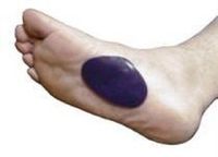 Plantar Fascia Foot Arch Support, 2 Pairs, 1/4" Thick (Extra Thick), Self Sticking, Re-usable