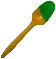 Go-2 Products P2100YG Color Change Spoons, Medium Weight, 5", 2.9g, Yellow to Green (Pack of 1000)