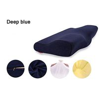 tomoyou Neck Care Pillow Butterfly Shaped Memory Foam Health Pillow Slow Rebound Pillow