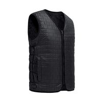 Gibobby Heated Vest for Women Men USB Charging Electric Lightweight Body Warmer Clothes Heating Pad Apparel Jacket Black