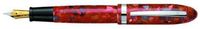 Laban Mento Celebration Red Medium Point Fountain Pen - LRN-F988CR
