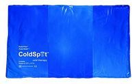 FEI 11-1002-12 Relief Pak Cold Spot Blue Vinyl Reusable Cold Pack, Oversize, 11" Length, 21" Height (Pack of 12)