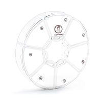 Sembem 7 days Round Shape Small Capacity Pill Case Set Travel Use Box