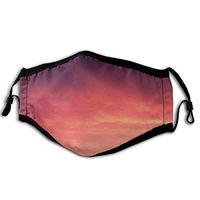 KRR Unisex Anti-Pollution Face Mask Colorful Washable Reusable Print Dust Masks For Men And Women