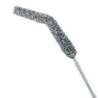 YJ-Bear Microfiber Flexible Bendable Static Duster with Extension Pole Reaches for Cleaning Interior Roof, Ceiling Fan, Cobweb Duster, Keyboard,Car Computer Desk Household Cleaning Tool(Grey)