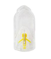 FHL Pill Splitter Adjustable Pill Cutter with Stabilizer Button (Clear)