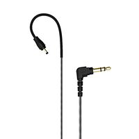 MEE audio MX PRO Series and M6 PRO Stereo-to-Mono Audio Cable for Single-Ear Monitoring (Black)