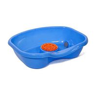 Shampoo Basin Shampoo Artifact Adult Bedridden Patient Wash Basin Elderly Sick Patient Bed Wash Basin Household Child Pregnant Woman Nursing Shampoo   Blue with Massage Floating Point (Color : Blue)