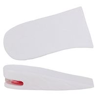Y2C Unisex Height Increase Taller Half Air Insoles (Approx 1.2 inches) White and Random Gift