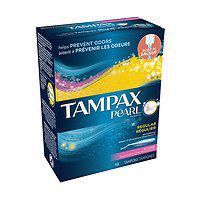 Tampax Pearl Tampons, Scented, Regular, 18 ea - 2pc