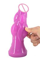 8inch Purple Grape Shape Elastic Body Relax Massager for Women - JYJ