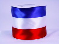 BBCrafts Mixed Flag Ribbon Flag Design Ribbon 2-1/4 Inch x 25 Yards