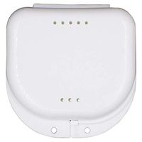 Elevin(TM) Denture Bath Box Case Dental False Teeth Appliance Container Storage Boxes Dentu (White)