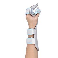 Stroke Hand Brace Support Hand Splint Soft Professional Functional Resting Hand/Wrist Separate Finger Orthosis -1 Unit (Left)