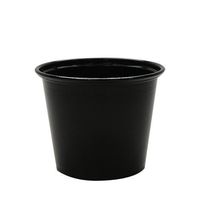 Karat FP-P550-PPB 5.5 oz. PP Portion Cups - Black (Case of 2500)