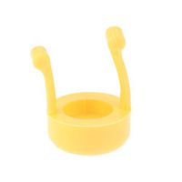 Artibetter Eye Drop Guide Fixing Silicone Stand (Yellow)