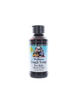 Source Naturals Wellness Cough Syrup for Kids - Homeopathic Formula for Children and Teens - 4 Fluid oz