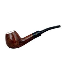 Gasparini Meerschaum Briar Curved Brandy Brown Meerschaum Lined Tobacco Smoking Pipe Made in Italy 02