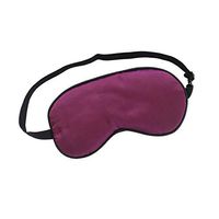 Natural Plum Natural Silk Sleep Mask with Adjustable Strap