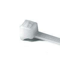 Hellermann Tyton CTT60R9C2 Compression Tie, 8" Long, 20lb Tensile Strength, PA66, Natural (Pack of 100)