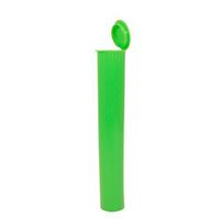 116mm Pre-Roll Doob J Tube Squeeze Pop Top Container King Size 4" Cone (100 Count, Lime Green)