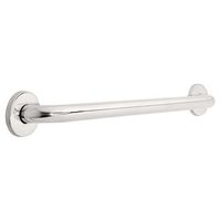 Franklin Brass 5724BS 1-1/4-Inch x 24-Inch Concealed Mount Safety Bath and Shower Grab Bar, Bright Stainless Steel