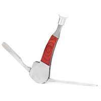 3 in 1 Rosewood Stainless Steel Smoking Tobacco Pipe Cleaner Tamper Tool (Type 3)
