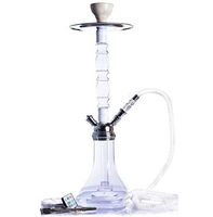 YINSY 21" 1 Hose Hookah Complete Set, Quality Modern Arabian Hookah with Accessories