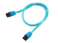 OKGear Straight to Straight Round SATA III Cables (36", blue)