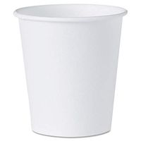 Flat Bottom Paper Water Cups - cup water paper 3