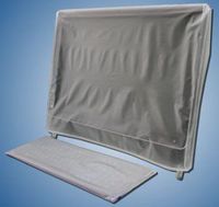 LCD WIDESCREEN VINYL MONITOR COVER 22-24" 23.25" widex 3" deep x 16" high