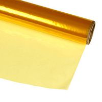 Hygloss Products, Inc Yellow 40 in. x 100 ft Cellophane Gift Wrap Roll, inches x 100-feet