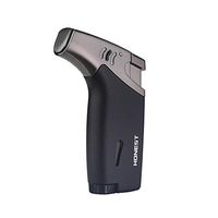 Promise by Honest Jet Torch Cigar Lighter, Power Flame Adjustable Butane Refillable Cigar Lighter Outerdoor (ZW-Black)