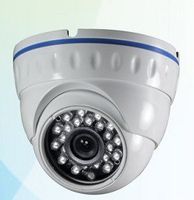 BW BWE7D 700TVL Outdoor/Indoor Waterproof/Vandalproof with IR-Cut Day Night Vision Infrared Dome Camera with 24PCS IR LEDs 3.6mm Wide View Angle 20M IR Distance for Surveillance System-White