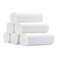 Xiaojie Paper Towels Rolls,Paper Kitchen Towels Huge Rolls,White,1 Pack=8 Rolls,4-Ply Sheets Per Roll,Weight:1.3 KG (White,1 Pack/8 Rolls)