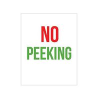 Caspari No Peeking Gift Enclosure Cards, 20 with Envelopes