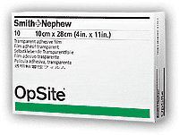 Opsite Trns Adhs Dressing, 11" X 4", Box Of 10