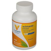 The Vitamin Shoppe Standardized Echinacea Extract, A Blend of Angustifolia and Purpurea, Herbal Supplement That Supports Healthy Immune Function (100 Capsules)