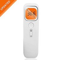 Fever Thermometer, Handheld Infrared Digital Non Contact Medical Ear and Forehead Thermometer for Adults, Kids, Baby