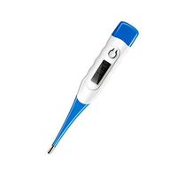 Winnerlink LCD Digital Baby Thermometer, Underarm and Oral Thermometer Soft Head for Adults and Babies, Thermometer for Fever - Accurate and Precision Fast Readings (Bule)