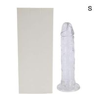 Vvyiyi Tricolor Si-mula'tion TPE Silicone Small Size 7 Inch Dìdlõ for Women Ma'ssa-ger (White)